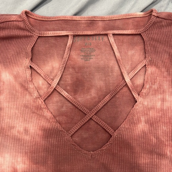 ✨SOLD✨American Eagle soft and sexy ribbed tee bundle - Picture 8 of 8